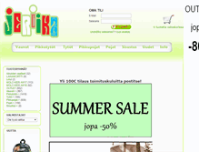 Tablet Screenshot of jeriika.fi